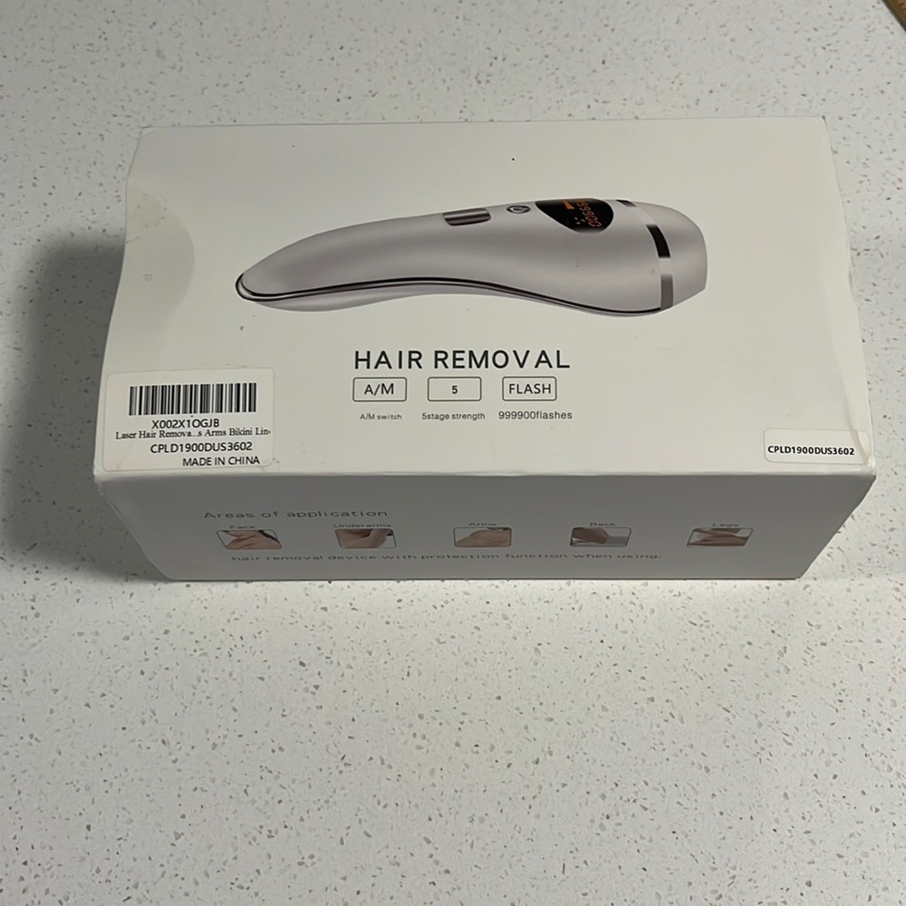 BNIB - IP Laser hair removal device with protection function.